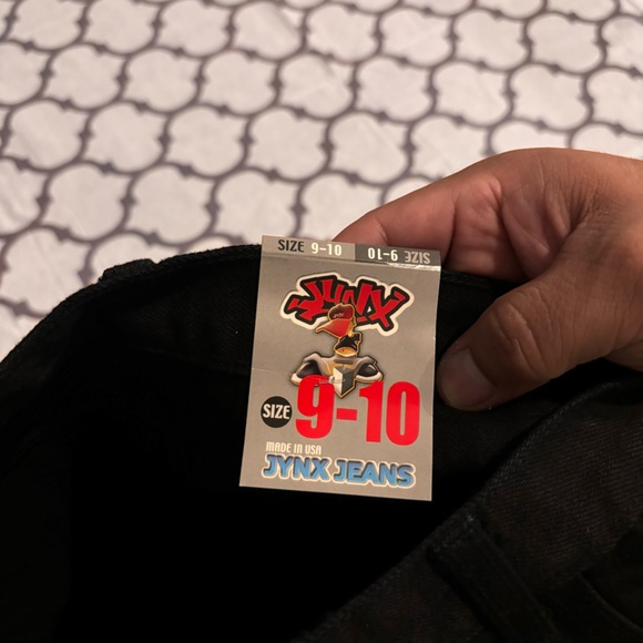 Vintage Jynx Jeans Kids 9-10 Made In USA Y2K Baggy Wide JNCO Skater Rare New - Picture 4 of 12